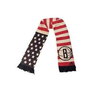 NBA Brooklyn Nets Red and Blue Scarf